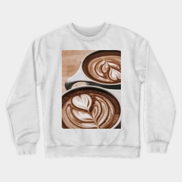 Delicious Latte Crewneck Sweatshirt by NewburyBoutique